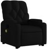 vidaXL Massagesessel mit Aufstehhilfe Schwarz Stoff 3204724 Bild 4