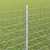 vidaXL Zaunpfosten 11 pcs Silber 80 cm Stahl 42006295 Bild 4