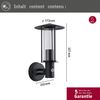 Paulmann No. 94396 Outdoor Wandleuchte Classic Dunkelgrau IP44 E27 mit Sensor Bild 2