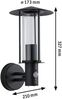 Paulmann No. 94396 Outdoor Wandleuchte Classic Dunkelgrau IP44 E27 mit Sensor Bild 4