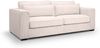 Sofa 3 Sitzer B/H/T: 241 x 92 x 112 cm in grau-beige Bild 1