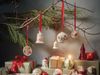 Hutschenreuther Glas Christmas Love Glas rot Baum/Figur, Glas Bild 2