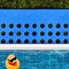 4,2m² Poolunterlage 12 Poolmatten 62x62cm in Blau Bild 3