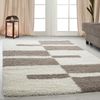 Hochflor Teppich Gianna Läufer - 100x200 cm - Beige Bild 3