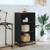 vidaXL Bücherregal Schwarz 60x35x107,5 cm Holzwerkstoff 849114 Bild 3