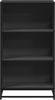 vidaXL Bücherregal Schwarz 60x35x107,5 cm Holzwerkstoff 849114 Bild 4