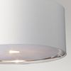 Elstead Balance Pendelleuchte 1-flammig schwarz Lampenschirm weiss E27 45cm Bild 4