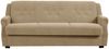 Sofa 3-Sitzer mit Bettfunktion Kaylyn Flockstoff sand Bild 2