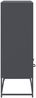 vidaXL Highboard Anthrazit 68x39x111,5 cm Stahl 846604 Bild 5