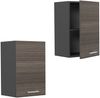 Hängeschrank R-Line Edelgrau 40 cm Vicco Bild 5