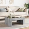 Couchtisch, Sofatisch mit Infinity-LED Grau Sonoma 70x50x30 cm Bild 4