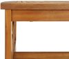 vidaXL Couchtisch 102 x 50 x 43 cm Massivholz Akazie [310265] Bild 5