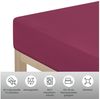 OTTO home Spannbettlaken Cremona, BASIC und PREMIUM Qualität, mit Elasthan, Baumwolle, Jersey (180 g/m), Gummizug: rundum, (1 Stück), Jersey Bettlaken ab Größe 90x200 cm, Strapazierfähig und langlebig Bild 4