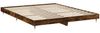 vidaXL Bettgestell ohne Matratze Räuchereiche 120x200 cm Holzwerkstoff 832154 Bild 5