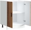 vidaXL Küchenunterschrank Porto Altholz-Optik Holzwerkstoff 853925 Bild 5