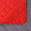 vidaXL Tagesdecke, Zweiseitig, Gesteppt, kariert, Mikrofaser mit PP Baumwoll-Füllung, Rot / Grau, 170x210 cm Bild 5