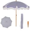 PHI VILLA Sonnenschirm, ideal für Strand- und Gartenaktivitäten, Stabiler Sonnenschirme für Sand mit Neigepfosten UV-Schutz 50+ Bild 5