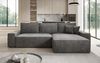 Luxusbetten24 Schlafsofa Designer Sofa Lunaro in Cord, mit Stauraum und Schlaffunktion Bild 2