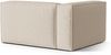 Micadoni Eckmodul Nuria 2-Sitzer Links Strukturierter Stoff Beige Bild 3