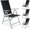 tectake Gartenstuhl 4er Set Gartenstuhl (4er Set, 4 St), klappbar Bild 5
