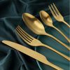 LuxusKollektion Kochbesteck-Set Besteck 60teilig 12Personen 60 Stück Gold Besteck 60 Stück Bild 2