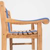 Gartenbank Teakbank VUZAR - Holz Teak 220x72x92 cm | Holzbank 220 Cm Gartenbank Sitzbank Mit Lehne Wetterfest Bank Garten Terrasse Bild 4
