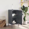 vidaXL Sideboard Anthrazit 36x39x79 cm Stahl 843016 Bild 3