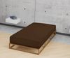 biberna Feinjersey-Spannbetttuch 0077144, topas / mocca, 1x 180x200 cm - 200x200 cm Bild 3