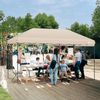 Sekey One-Touch Pop Up Pavillon 3×6, creme Bild 2