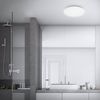 BRILONER - LED Deckenlampe, LED Deckenleuchte Bad, IP44 Spritzwasserschutz, Badezimmerlampe, warmweißes Licht, 400 mm, Weiß Bild 3