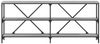 vidaXL Konsolentisch Grau Sonoma 180x30x75 cm Holzwerkstoff und Eisen 832856 Bild 4