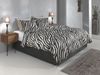 Zo! Home Flanell Bettwäsche 155x220 cm Zebrato natural Zebra Tierfellmuster Bild 3
