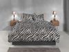 Zo! Home Flanell Bettwäsche 155x220 cm Zebrato natural Zebra Tierfellmuster Bild 4