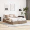 vidaXL Ottoman-Bett ohne Matratze Cappucino 140x200cm Kunstleder 3310808 Bild 3