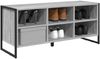 vidaXL Schuhschrank Graues Sonoma 100 x 35 x 44 cm Holzwerkstoff 886453 Bild 3