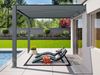 PRIMEYARD Terrassenüberdachung 3x4 m Aluminium-Pfosten mit Lamellendach aus Alu anthrazitfarbene Anbau-Pergola Bild 2