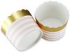Frau WUNDERVoll Muffinform 25 Muffin Backformen, gold rosa Streifen, Durchmesser 6,1 cm / Muffinb, (25-tlg) Bild 3