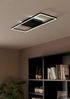 Eglo 900566 Deckenleuchte CALAGRANO-Z Alu, Stahl schwarz, Kunststoff weiss LED 21W 3000-6500K L:64cm B:24cm H:4. 5cm dimmbar mit Connect-Z Funktion Bild 4