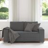 vidaXL Zweisitzer-Sofa Dunkelgrau 160x77x82 cm Cordstoff 4105194 Bild 3