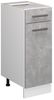 Küchenunterschrank R-Line Beton 30 cm ohne Arbeitsplatte Vicco Bild 5
