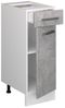 Küchenunterschrank R-Line Beton 30 cm ohne Arbeitsplatte Vicco Bild 3