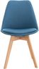 CLP Esszimmerstuhl Linares Mit Buchenholzgestell,blau Stoff Bild 2