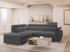 Ecksofa Boston 2RR1P mit Einstellbare Kopfstützen (Farbe: Kronos 22, Seite: Links PUFAP+R+1P(65)+2R) Bild 2