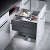 Hailo Abfallsorter 3619771 EURO CARGO 600, 91 Liter / 60 cm Schrankbreite / Abfalltrennsystem Bild 4