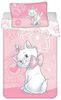 Disney Marie Kinderbettwäsche – Bettbezug 100x135 cm & Kissenbezug 40x60 cm Bild 1