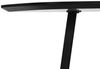 Design Konsolentisch TURIN 120cm weiss Marmor-Optik Konsole Metallgestell Bild 4