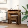 vidaXL Schminktisch mit Speicher Altholz 60 x 40 x 75 cm Holzwerkstoff 868870 Bild 4