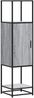 vidaXL Highboard Grau Sonoma 35,5x35x139 cm Holzwerkstoff und Metall 849037 Bild 2