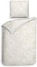 Heckett & Lane Satin Bettwäsche 135x200 Lauren Off-White Ornamente Barock Wende Bild 2