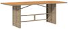 vidaXL 9-tlg. Garten-Essgruppe mit Kissen Beigemischung Poly Rattan 3212717 Bild 3